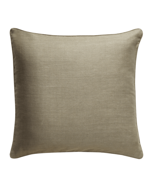 Plain Silk Cushion Cover - Grey, 51x51cm