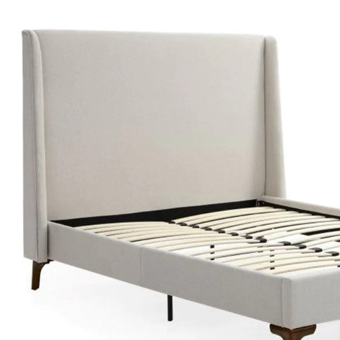 Denver Headboard King Asteria Stone Textured Weave