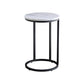 C Shaped Side Table Metal Frame