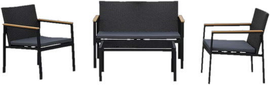 Aalijah 4 - Person Seating Group with Cushions