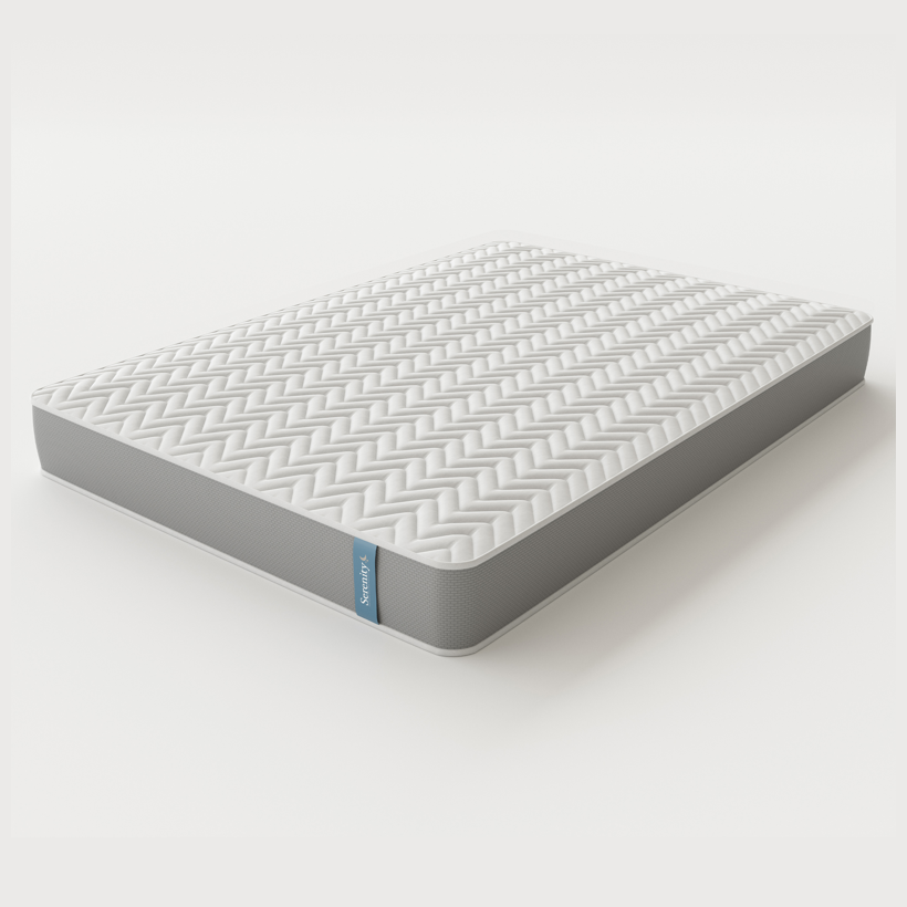 Adamine Serenity Coil Spring And Comfort Foam Hybrid Mattress, Small Double 4"