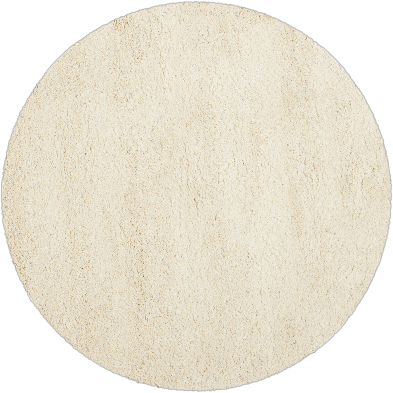 Schaeffer Ivory Rug, Round, 200cm