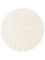 Dala Rug - White Ø 200