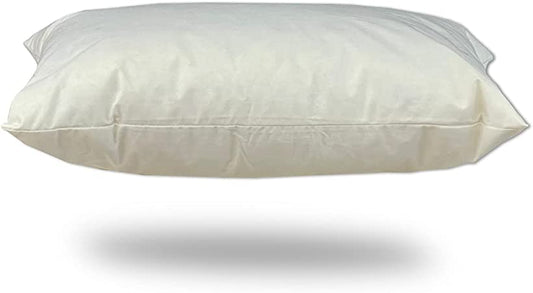 Duck Feather New White Oblong Cushion Pad Inner, 35x60cm