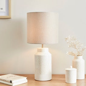 Dorma Purity Table Lamp, 48x22.5x22.5cm