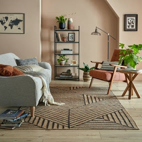 Reed Jute Black 160x230 Rug