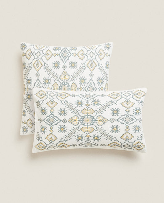 Geometric Cushion Cover, 30x50