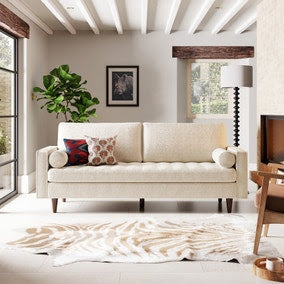 Alfie Sherpa 3 Seater Sofa, 85x200x82cm