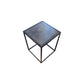 Wrought Iron Side table, 45x40x53