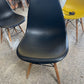 Vitra Black Dining Chair, 45x40x80cm