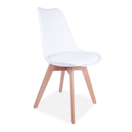 ECN White Tulip Style Dining Chair