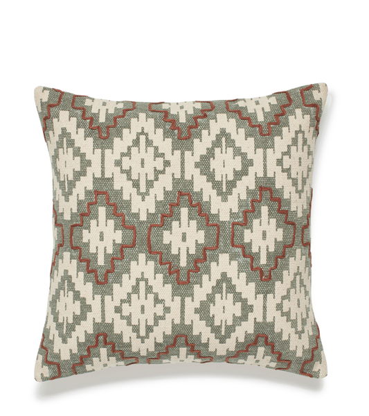 Yaqui Cushion Cover - Lake Green, 51x51cm