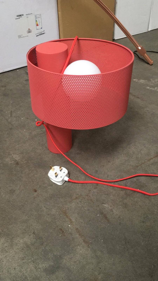 Red Table Lamp - Recorded