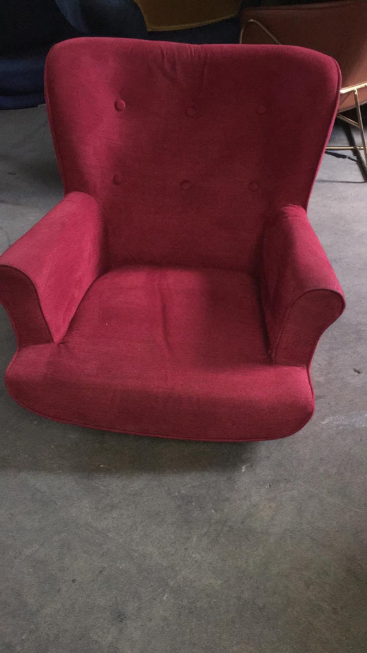 Red Armchair, 75x65x85cm