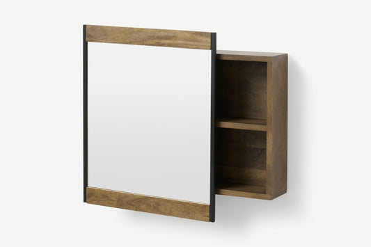 Maxine Storage Unit with Mirror