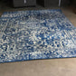 Aamina Tufted Antique Navy/Cream Rug, 290 x 200cm