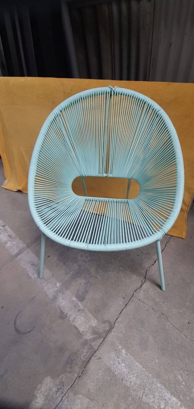 White Outdoor Armchair