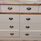 Steens Sandringham 4+6 Drawer Chest Of Drawers, 90x140x40cm