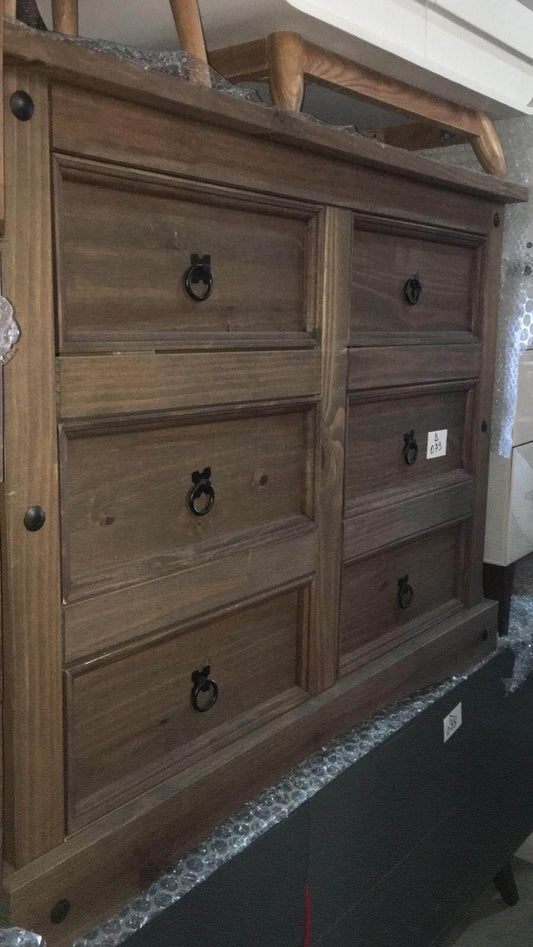 Natural Chest of Drawers, 95 x 120 x 50cm