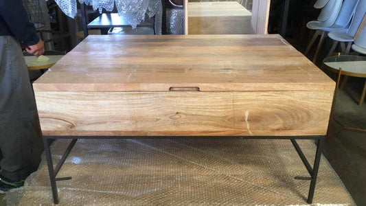 Natural Coffee Table, 46x90x65cm
