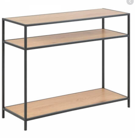 Seaford console natural oak, 35x100x79cm
