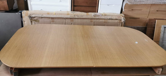 Natural Wooden Dining Table, 75x90x160cm