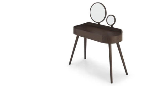Made.com Ada Dressing Table, Dark Stain Oak, 105x43x123cm