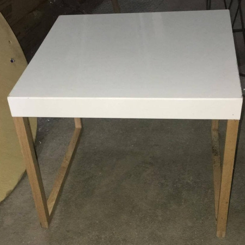 White Side Table