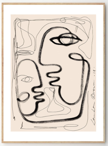 LouLou Avenue, Tribu 03 50 x 70cm