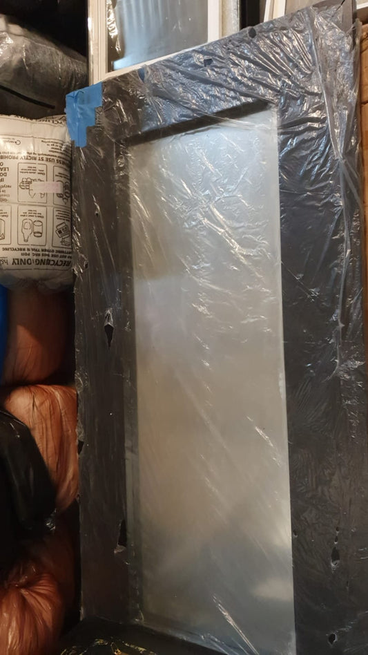 Large Dark Framed Mirror