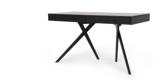 Made. com Darcey Desk, Dark Stain Oak, 130x60x72cm
