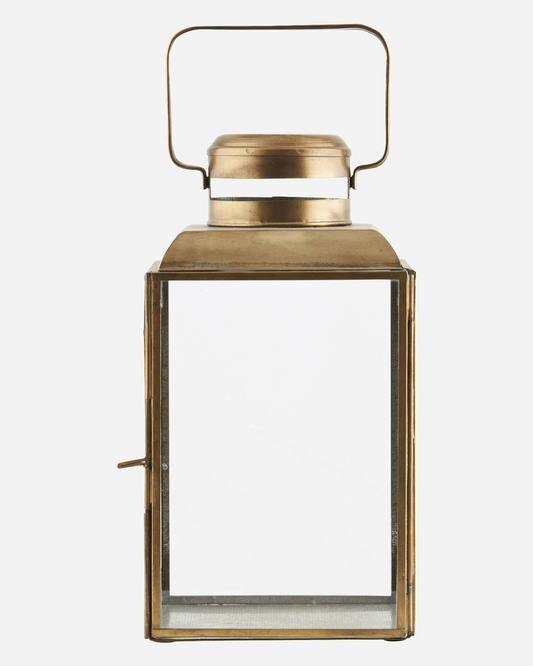 Lantern, Vintage, Brass