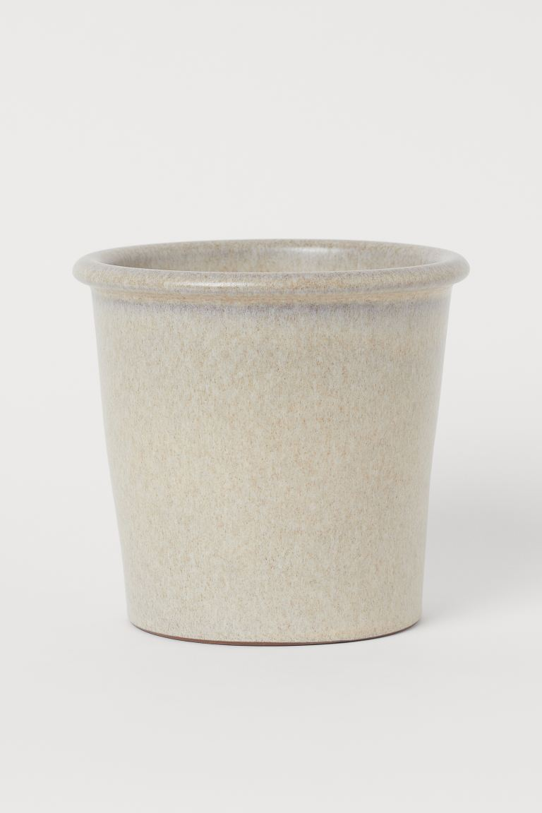 Large terracotta plant pot