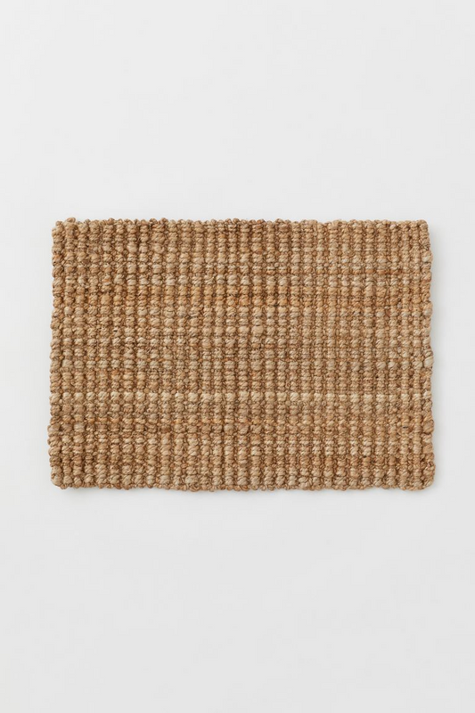 Jute doormat, 70x50cm