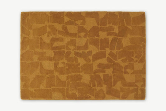 Rudzi Handtufted Wool Rug, Large 160 x 230cm, Tan