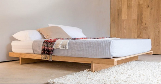 Low Fuji Attic Platform Bed (No Headboard), 140x200cm