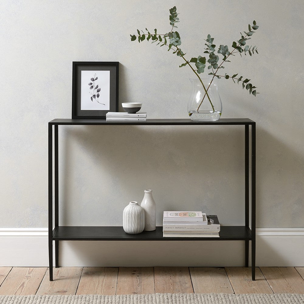 Alderton Metal Console Table, 80x110x26cm