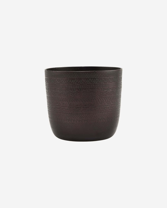 Planter, Chappra, Antique brown