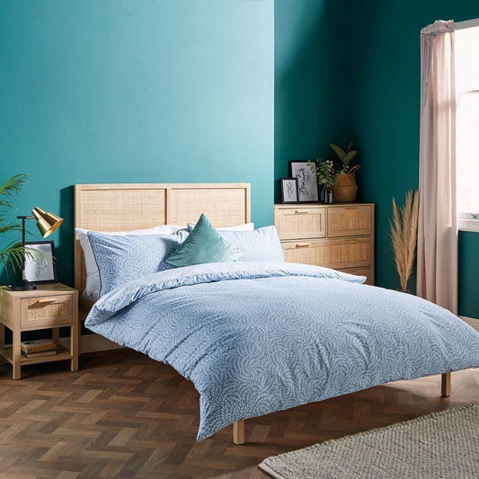 Kirkton House Rattan Double Bed