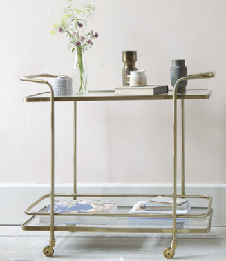LOAF.COM LITTLE SOAK DRINKS TROLLEY, 39.5x68x61cm