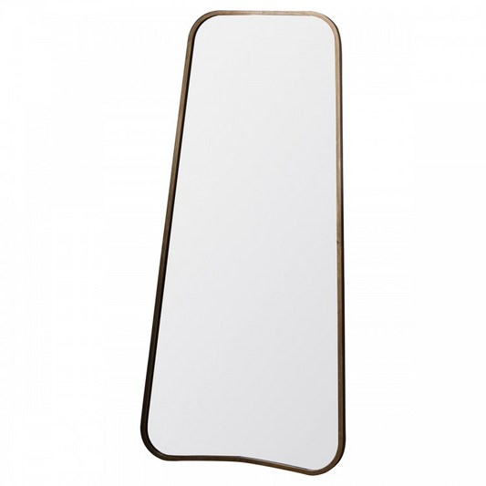 Kurva Gold Leaner Mirror