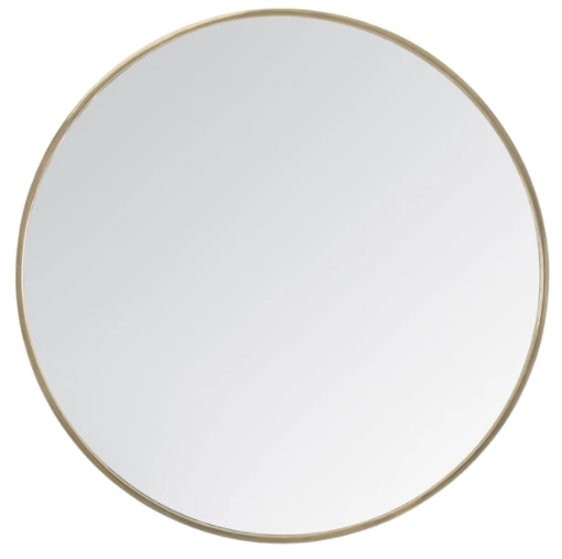 MH LONDON VASTO GOLD ROUND MIRROR 24