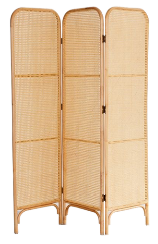 RIA ROOM DIVIDER IN NATURAL RATTAN