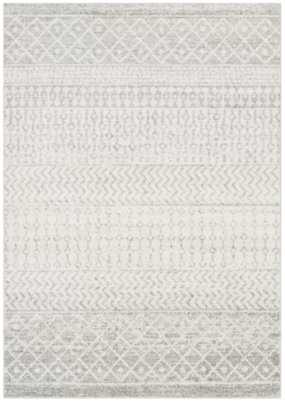 Reid Grey Area Rug, 228.6x160.02cm