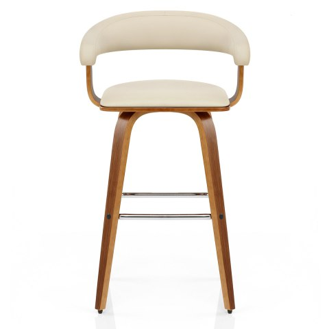 Ontario Walnut Bar Stool, 47.5x52x90cm