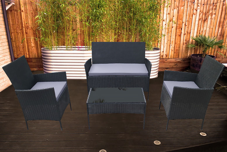 OUTDOOR RATTAN GARDEN SET