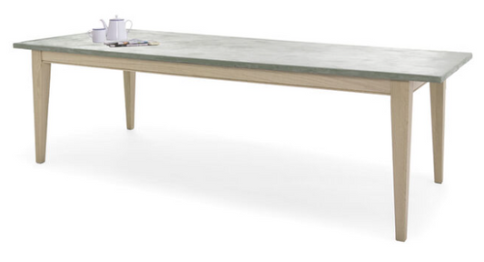 LARGE CONKER DINING TABLE, 90x180x76cm