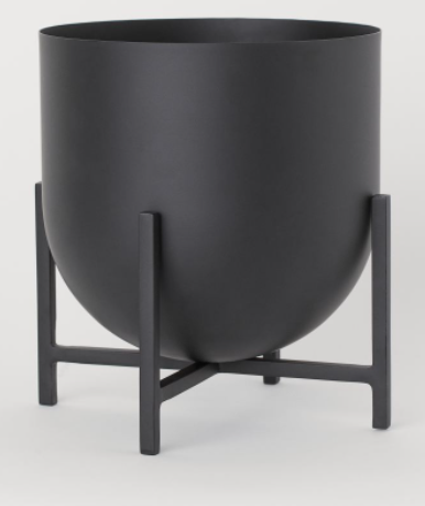 Large plant pot on a pedestal