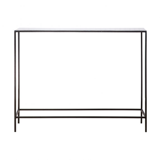 Mellieha Console Table Light Grey, 100x30x76cm