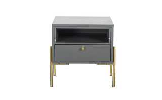 Madrid Bedside Table 1 Drawer, 40x50x50cm